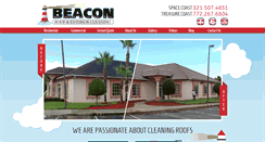 Desktop Screenshot of beaconroofcleaning.com